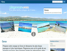 Tablet Screenshot of plagecorse.com